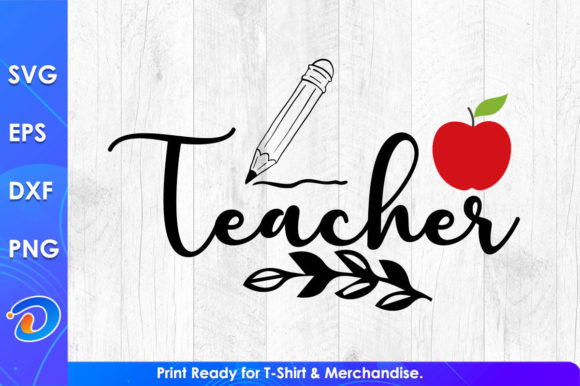 Cute Teacher s Day Teach Love Graphics for Crafts
