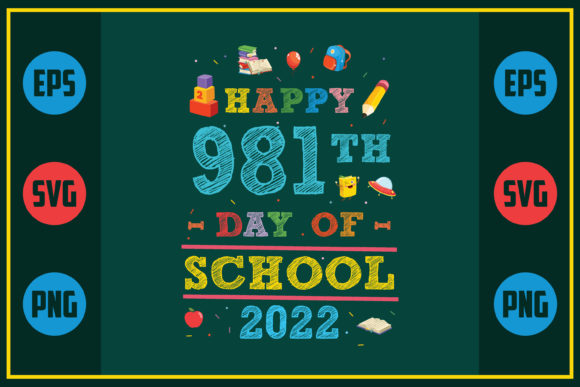 Happy 981th Day Graphics for Crafts