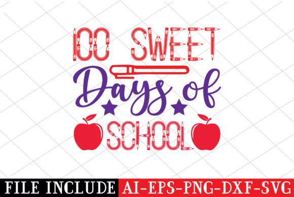Reviewing 100 Sweet Days of School for Real Projects