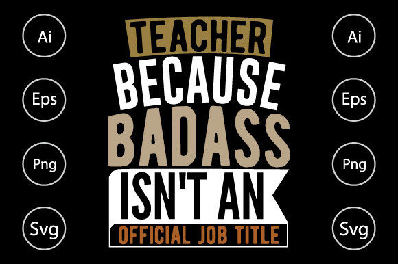 Teacher Badass Graphics for Crafts Review